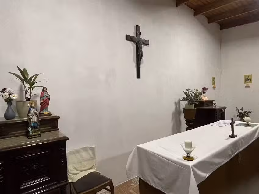 Capilla Madre de Dios. Copatrono San Isidro Labrador