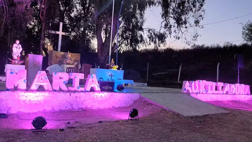 Capilla María Auxiliadora Las Tapias Albardón