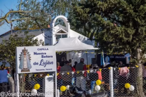 Capilla Virgen del Luján, yacaré