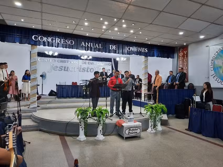 Centro Cristiano de Evangelismo “Jesucristo Vive ” – Templo Central