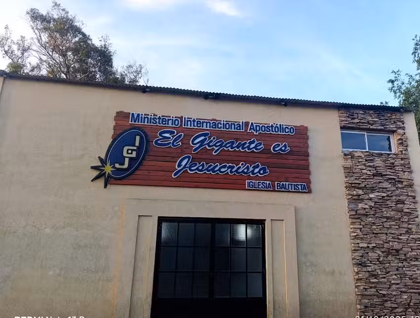 Iglesia Bautista El Gigante es Jesucristo