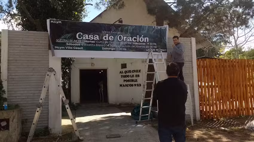 Iglesia Casa de Oración, MCyM Villa Gesell