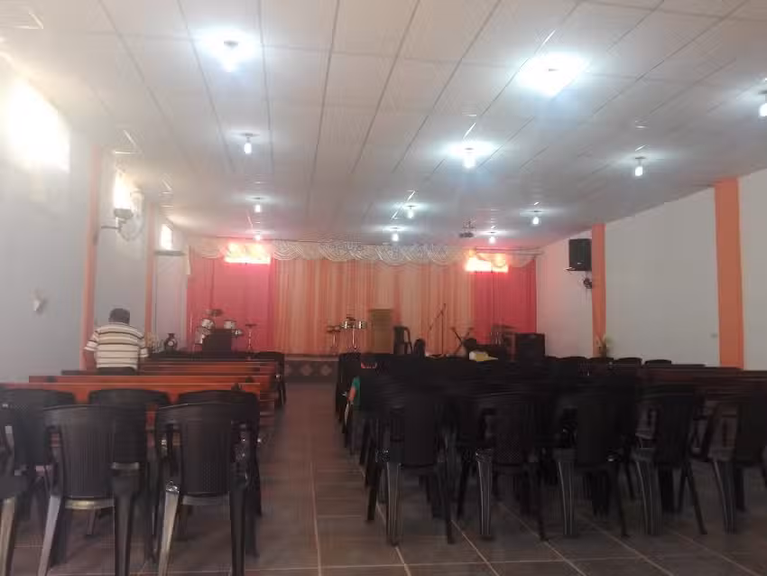 Iglesia Cristiana Ágape “Jesucristo Nuestro Refugio” calle principal lote 1 Mza 56de B° Nuestro Hogar 3