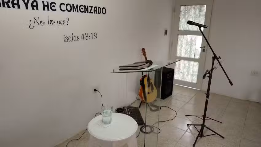 Iglesia cristiana Rio en el desierto