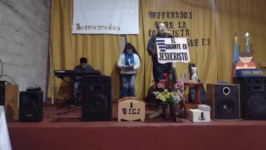 Iglesia evangélica El Gigante es Jesucristo