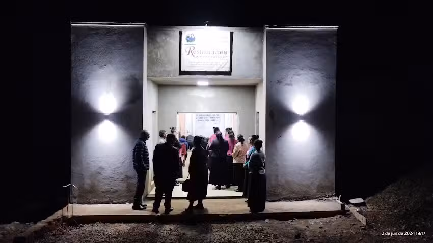 Iglesia Pentecostal Asamblea de Dios Ministerio Restauración – Área Sur de Misiones – Anexo Villa Bonita