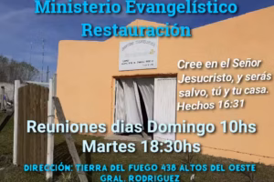 Ministerio E. Restauración