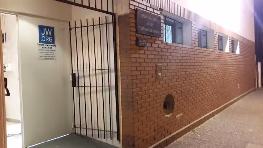 SALON DEl REINO DE LOS TESTIGOS DE JEHOVÁ